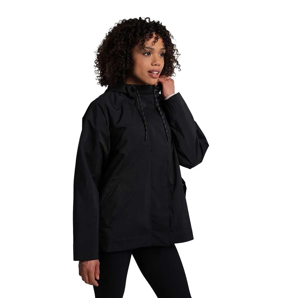 Women's Lachine Oversized Rain Jacket - Black Beauty